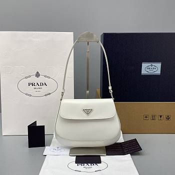White Prada 6655 handle bag - 23cm×17cm×4cm