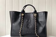 Chanel Beach Bag Black Size 39 cm - 1