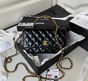 Chanel AP3240 Chain Bag Black Size 19.5 x 12 x 4 cm - 1