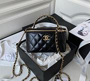 Chanel Box Bag Black AP3243 Size 17 x 9.5 x 8 cm - 1