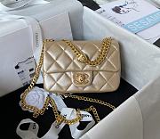 Chanel Flap Chain Bag Heart Gold Size 19 cm - 1