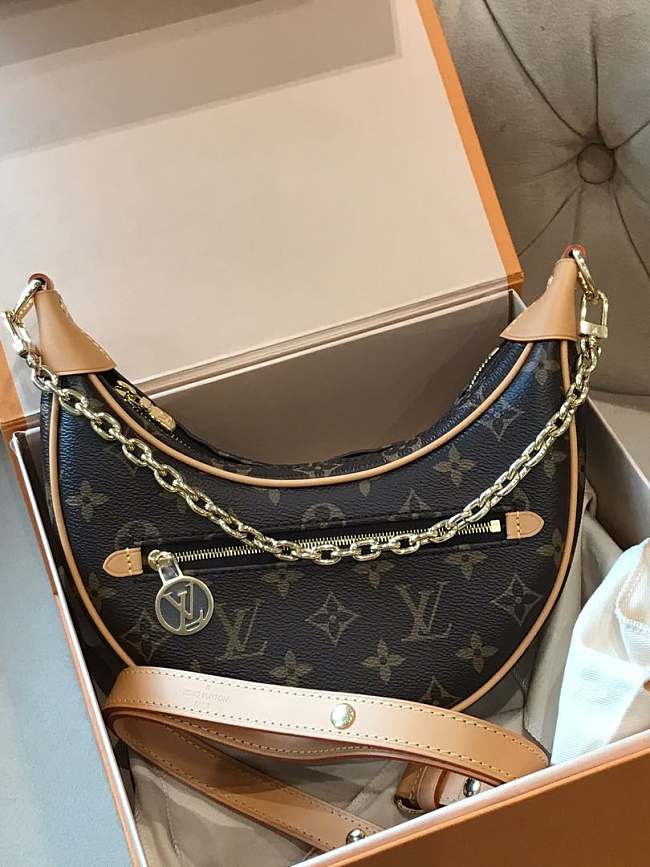 Louis Vuitton Loop Handbags-M40511-23*13*6CM - 1