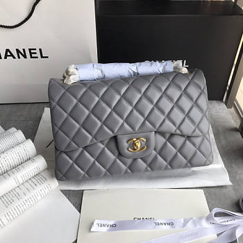 Chanel Flap Bag-Lambskin-Gold-30CM BAG-4332866