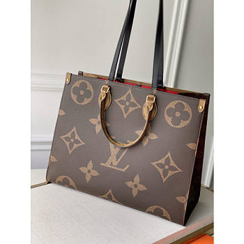 Louis Vuitton Onthego Handbag-41*34*19CM(Black Strap) - LV-423084476