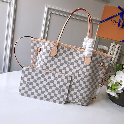 Louis Vuitton Neverfull MM (Pink Inside) -32*29*17CM  NE-24443987 - 1