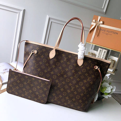 Louis Vuitton Neverfull GM (Pink Inside) -40*33*20CM - 1