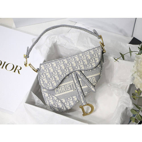 Dior Saddle Bag-25.5 X 20 X 6.5CM DIOR-S87654 - 1