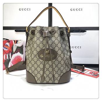 Gucci Vintage Supreme GG Backpack - 24cm x 29cm x 16cm