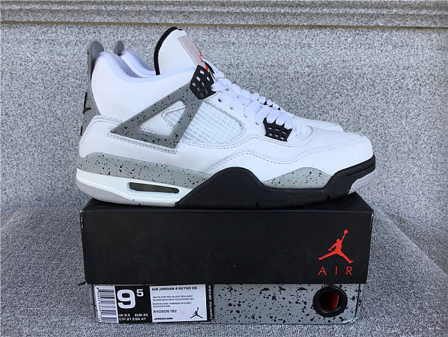 Air Jordan 4 Retro White Cement (2016) - 840606-192 - 1