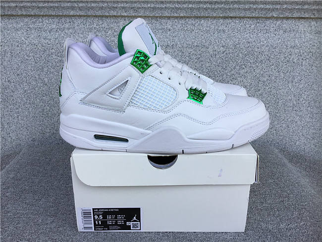 Air Jordan 4 Retro Metallic Green - CT8527-113 - 1