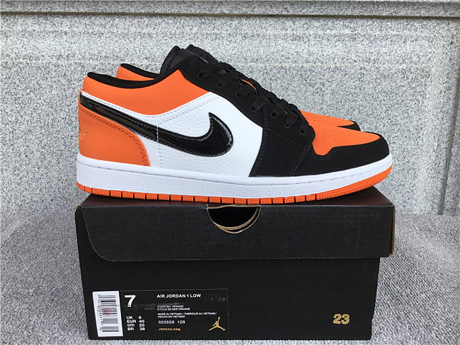 Air Jordan 1 Low Shattered Backboard - 553558-128 - 1