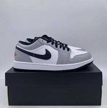 Air Jordan 1 Low Light Smoke Grey - 553558-030 