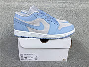 Air Jordan 1 Low Football Grey Aluminum - DC0774-050 - 1