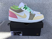 Air Jordan 1 Low Pastel Grind Vivid Green  - DJ0341-100 - 1