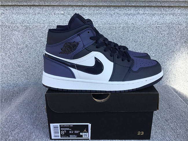 Air Jordan 1 Mid Sanded Purple - 554724-445 - 1