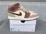 Air Jordan 1 Mid SE Dark Pony Smoky Mauve - D07440-821 - 1