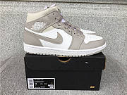 Air Jordan 1 Mid Linen - 554724-082 - 1