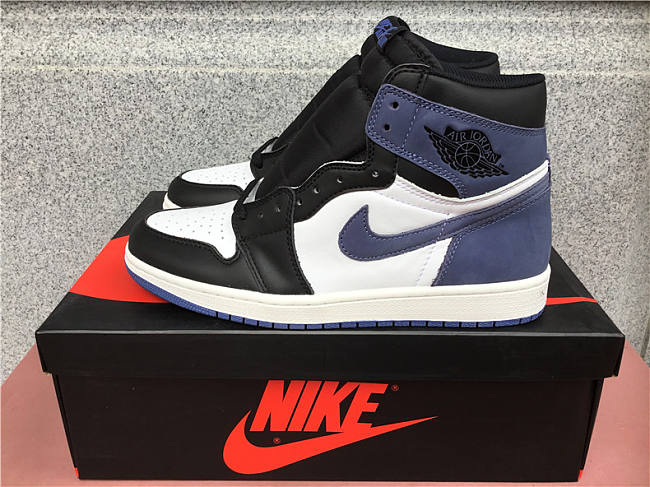 Air Jordan 1 Retro High Blue Moon - 555088-115 - 1