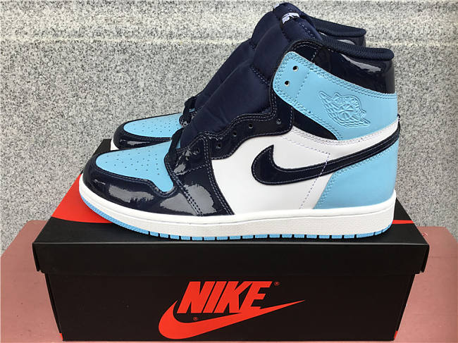 Air Jordan 1 Retro High UNC Patent - CD0461-401 - 1