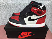 Air Jordan 1 Retro High Bred Toe - 555088-610 - 1