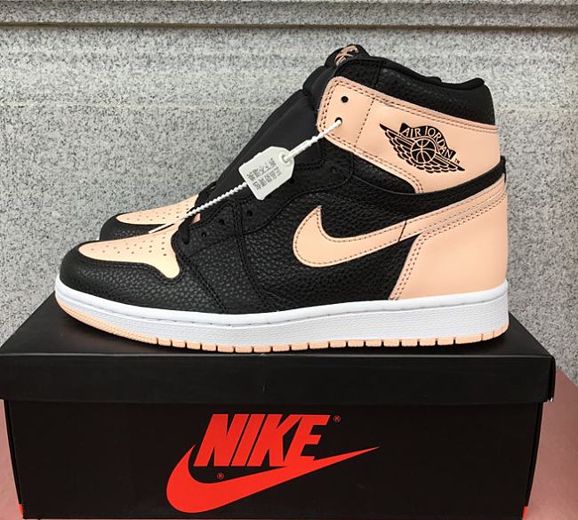 Air Jordan 1 Retro High Black Crimson Tint - 555088-081 - 1