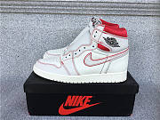 Air Jordan 1 Retro High Phantom Gym Red - 555088-160 - 1