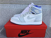 Air Jordan 1 Retro High Zoom White Racer Blue - CK6637-104 - 1