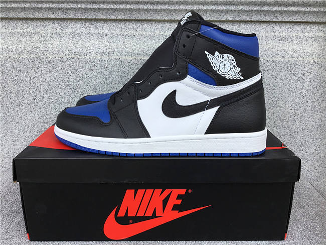 Air Jordan 1 Retro High Royal Toe - 555088-041 - 1