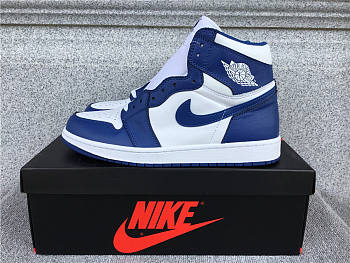 Air Jordan 1 Retro Storm Blue - 555088-127 