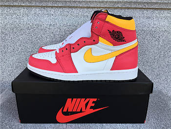 Air Jordan 1 Retro High OG Light Fusion Red - 555088-603