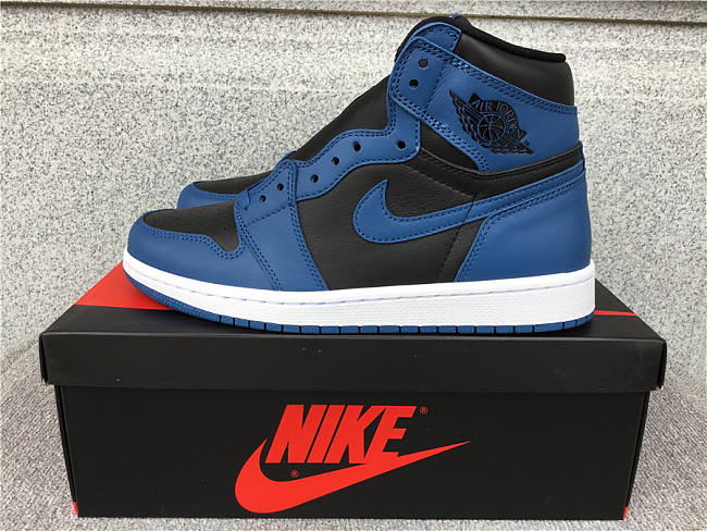 Air Jordan 1 Retro High OG Dark Marina Blue - 555088-404 - 1