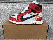 Air Jordan 1 Retro High Off-White Chicago - AA3834-101 - 1