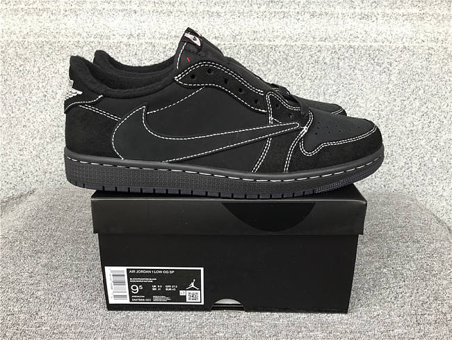 Air Jordan 1 Retro Low OG SP Travis Scott Black Phantom - DM7866-001 - 1