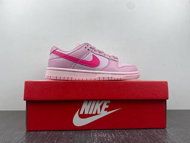 Nike Dunk Low Triple Pink - DH9765-600 - 1