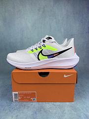 Nike Air Zoom Pegasus 39 PRM White Volt Racer Blue DX1627-100 - 1