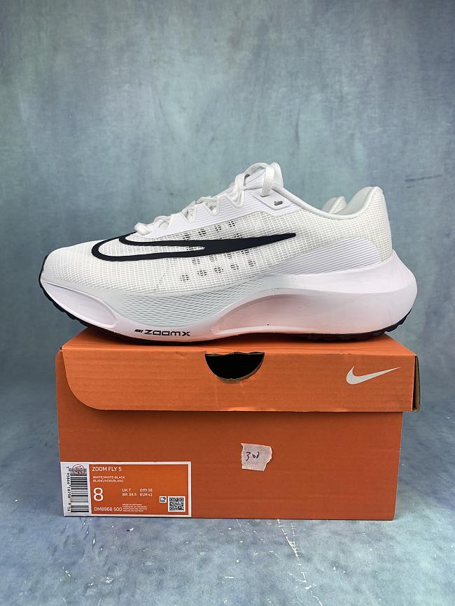 Nike Zoom Fly 5 White Black DM8968-500 - 1