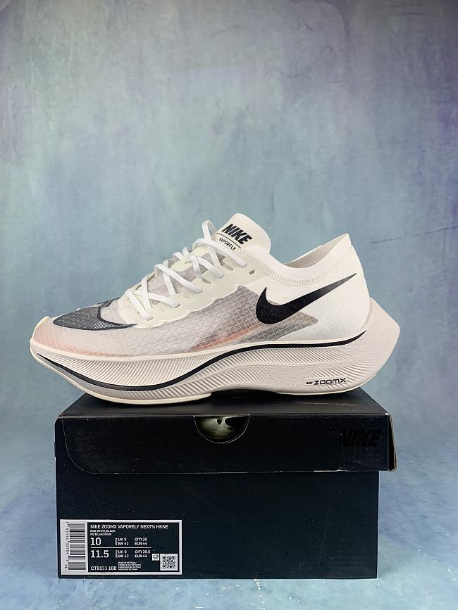 Nike ZoomX Vaporfly Next%Sail Black CT9133-100 - 1