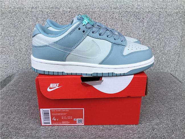 Nike Dunk Low Clear Blue Swoosh - DH9765-401 - 1